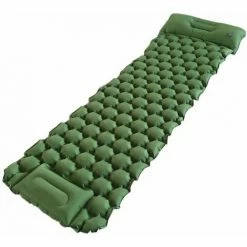 Sortie ⌛ THSINDE Matelas De Camping Auto-gonflable Avec Pompe à Pied, Tapis De Couchage Gonflable Amélioré Ultraléger, Matelas Pneumatique Imperméable Durable Pour La Randonnée, La Randonnée, Le Camping ❤️