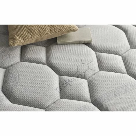 De gros 🌟 MATRIS Matelas Visco Natur Graphène 135x180 Cm Hauteur 28 Cm +/- 2 Fermeté Moyenne-Haute 🧨 – Image 5