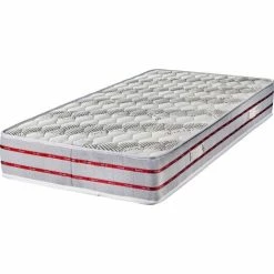 Meilleure vente 🌟 KINGOFDREAMS Matelas 70x200 Tissu Bambou Mousse Poli Lattex Indéformable - 24 Cm - Ferme 🎉