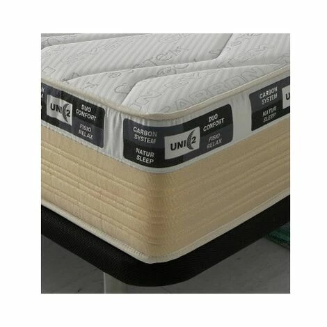 Vente flash 🤩 ECO-DE Matelas ECODE VISCO GEL UNIC2 CARBON 80x190 Cms 👏 – Image 2