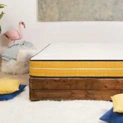 Remise 🌟 Matelas Simple Mémoire De Forme 7 Zones Déhoussable 25cm 80x190cm Veradea 💯