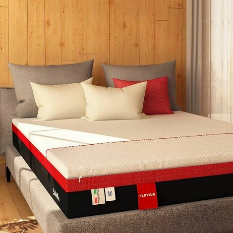 Top 10 😉 Baldiflex Matelas FLUTTUO 70 X 200 Cm Mousse à Mémoire Et Mini-Ressorts Ensaches Technologie Hybride Multi Densité Soutien Moyen Épaisseur 25 Cm ✔️ – Image 4