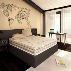 Meilleure vente ⭐ Baldiflex Matelas En Mousse à Mémoire De Forme 25 Cm Duck Avec Rêvetement En Tissu Aloe Vera 80 X 190 Cm 🤩