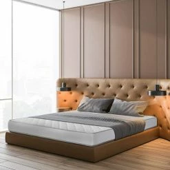 Coupon 🛒 Farmarelax - Matelas - Anatomique - Hauteur 19 Cm - Rembourrage Fibre Hypoallergénique - Hygiénique - Confortable - Expédié Sous Vide Enroulé - 100% Made In Italy - Top Soft - 80x190 Cm ✔️