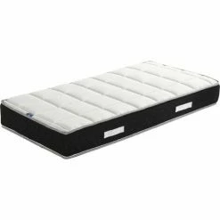 Promo ✨ PROVENCE LITERIE Matelas Sandrine A Ressorts + Memoire De Forme 75 Kg/m3 - 70x190 Hauteur +/- 25 Cm - Accueil Moelleux - Soutien Equilibre - 7 Zones De Confort - Hypoallergenique 🎉