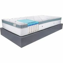 Meilleure vente 😉 Farmarelax - Matelas Ressorts Ensachés Et Memory Massage Adaptatif - H26 - Double Confort - 80x190 Cm 😀