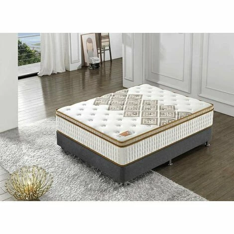 Meilleure affaire 😉 SENSORêVE Matelas Technologie Hybride: Ressorts Ensachés + Mousse HDensité - Épaisseur 28cm - Soutien Tonique & Confort Hôtel- | 120 X 190 Cm 🧨
