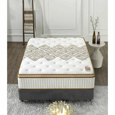 Meilleure affaire 😉 SENSORêVE Matelas Technologie Hybride: Ressorts Ensachés + Mousse HDensité - Épaisseur 28cm - Soutien Tonique & Confort Hôtel- | 120 X 190 Cm 🧨 – Image 2