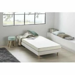 Offres 😀 Matelas Mousse 90 X 200 - Confort Ferme - Epaisseur 12 Cm - Livré Roulé - DEKO DREAM Kietoa 🤩