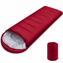 Les meilleures critiques de 😉 ELLE Sac De Couchage Compact 3 Saisons Connectable Pour Double Sac De Couchage Ultralight Enfant Adulte Duvet Grand Froid Pour Camping Hiking Trekking Randonnée Extérieur,Rouge(1.8kg) 🎁