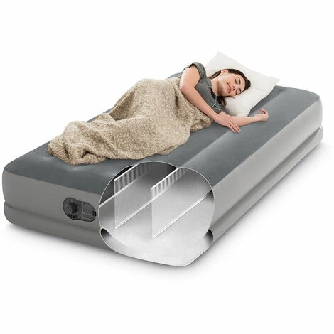 Vente flash ✔️ Matelas Gonflable Intex Mid Rise Flex-Pump 1 Place ❤️ – Image 4