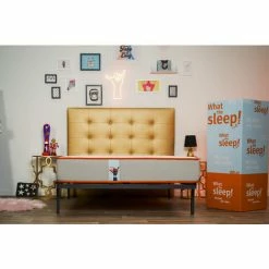 Sortie 🧨 WHAT THE SLEEP! ZZZZ What The Sleep, Matelas Hybride à Ressorts Ensachés-visco Durable Premium, 24cm , Mod. Funk, 150x190 , Fermeté Moyenne-élevée, Confort Très élevé, Zones Indépendantes, Protection Hygiénique ✨