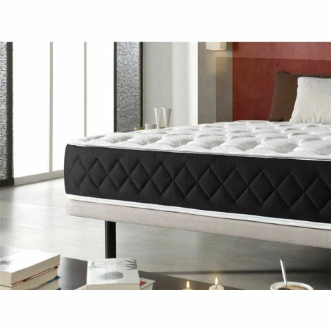 Remise 👏 SIMPUR RELAX | Matelas 90x190 Visco Ergo Plus - épaisseur 19 Cm - Ergonomique - 7 Zones De Confort - Fermeté Progressive - Double Stretch Luxe Extra Doux. 👏 – Image 3