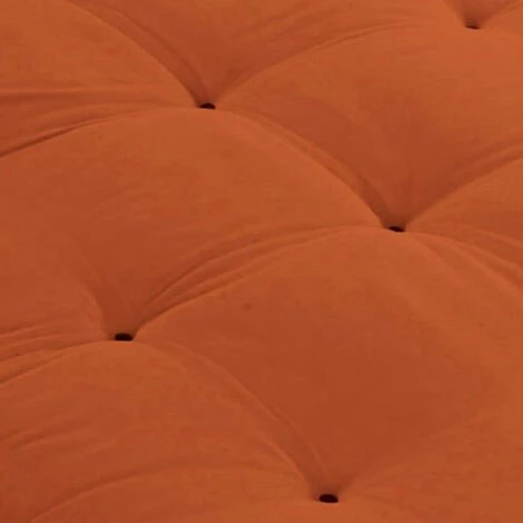 Acheter 👍 TERRE DE NUIT Matelas Futon Goyave En Coton 160x200 - Orange 🎉 – Image 3