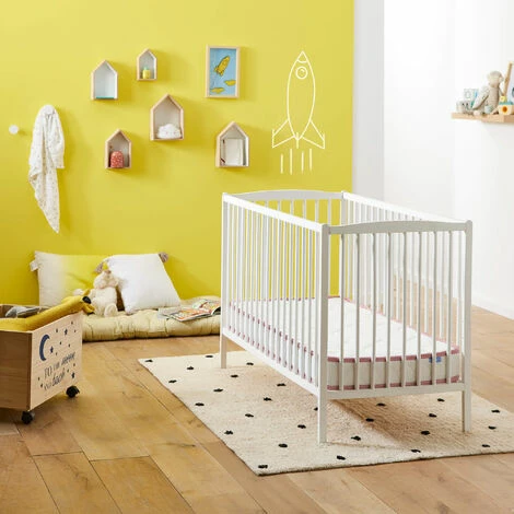 Top 10 ✨ Matelas Bébé Merinos Sans Traitement DOUDOU 60x120 - Blanc 🎉 – Image 3