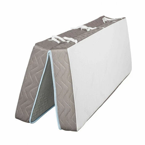 Grosses soldes 😍 SOMEO Matelas Clic Clac 100% Latex 7 Zones 140x190 - Blanc 👍