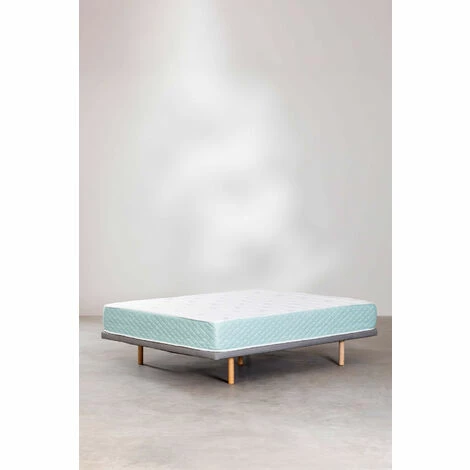 Sortie ✨ Matelas Viscoélastique Dafne SKLUM Polyester - L'île Du Paradis Vert 150 X 190 Cm 😍 – Image 2