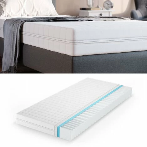 Coupon 👍 Matelas „Calma Confort Marques Premium“ Blanc 7Z H2 90x200cm VitaliSpa 😉 – Image 2