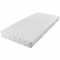 Promo 🎉 Topdeal Matelas Avec Housse Lavable 200 X 160 X 17 Cm 🥰