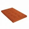 Le moins cher 🎁 TERRE DE NUIT Matelas Futon Goyave En Coton 90x190 - Orange ❤️