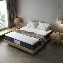 Grosses soldes ✔️ TEENO Matelas à Ressort En Mousse Avec 2cm De Mémoire De Forme 140x190x22cm ❤️