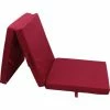 Budget 🎁 Herlag Matelas Pliable Junior Couleur Rouge, 190x60 Cm, Matelas D'invitŽ, Matelas Pliant ✨