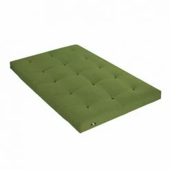 Sortie 👍 TERRE DE NUIT Matelas Futon Pistache En Coton 90x190 - Vert 🤩