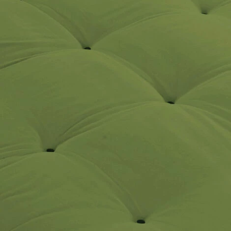 Sortie 👍 TERRE DE NUIT Matelas Futon Pistache En Coton 90x190 - Vert 🤩 – Image 3
