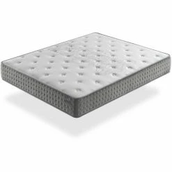 Offres 💯 DORMALIT Matelas Ressorts Ensaches 90X180 SFERA, Epaisseur 25 CM, Multicouche, Antistress, Ergonomique Et Respirant. Fermete 3/5 Moyenne 👍