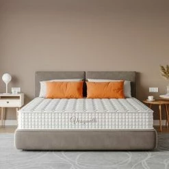 Acheter 🔔 Vesgantti Matelas 24cm Épaisseur Ressorts Ensachés En Mousse Mémoire De Forme Transpirant 7 Zone De Confort CertiPUR-US (Original, 90x190) 🥰