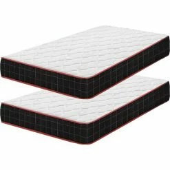 Grosses soldes 😀 IZTOSS Lot De 2 - Matelas 90x190cm - Épaisseur 16 Cm - Luxe Matelas Mémoire De Forme Pour Adulte Enfant - 7 Zones De Confort Mousse Mémoire Adaptative (Deux Matelas Mesurant 90x190x16cm) 🛒