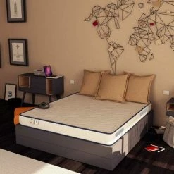 Sortie 🔔 Baldiflex Matelas Mousse 19 Cm De Haute Et Revetement Hypoallergénique Best Easy 70x190 Cm 😍