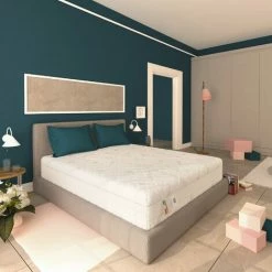 De gros 🥰 Baldiflex Matelas Hybride - 700 Ressorts Et Mousse à Mémoire De Forme - Mesure 90x200 Cm 🧨