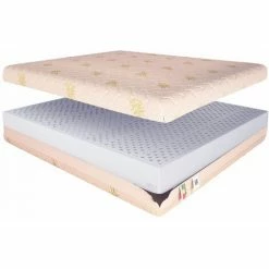 Meilleure affaire 🧨 Baldiflex Matelas Latex Haute 16 Cm Latex 100% Avec Revetement Aloe Vera 70x200 Cm 🎉