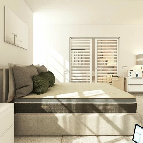 Meilleure affaire 🔔 Baldiflex Matelas Hybride AvecMolle Bonnel Et Mémoire De Forme 5 Cm Energy Bonnel 90x190 Cm 😀 – Image 2