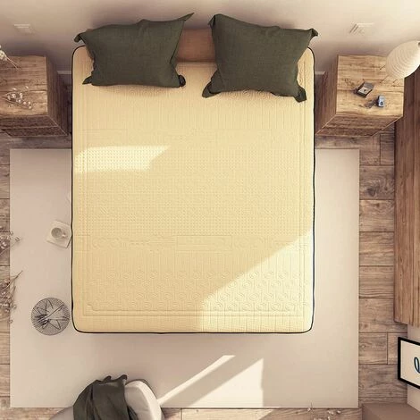 Grosses soldes 🎁 Baldiflex Matelas Latex Cotton - Matelas Hybride Latex Et Mousse, Hauteur 30 Cm, 90x190 Cm 😉 – Image 5