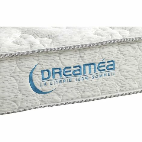 Meilleure vente 😀 VENTE-UNIQUE.COM Matelas Ressorts Ensachés ép22cm SERENITE De DREAMEA - 90 X 190 Cm ✔️ – Image 3