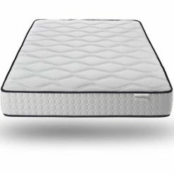 Offres 👍 Matelas Mémoire De Forme 140x190 Top Confort Hbedding - Mousse 28kg/m3, 22 Cm D'épaisseur - Blanc 💯