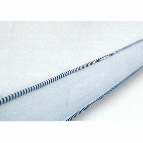 Tout neuf 😀 Dmora Matelas Simple En Mousse De Polyuréthane Avec Revêtement En Tissu Jacquard, Couleur Blanche, Dimensions 190 X 24 X 80 Cm 🥰 – Image 2