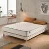 Le moins cher 😀 Matelas ACTIVISCO 70x190 Cm Mousse à Mémoire De Forme HD | Accueil Latex + HR | 7 Zones Grand Confort | NATURALEX | 22 Cm - Blanc ⌛