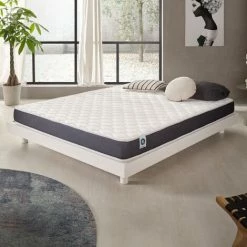 Top 10 😍 Matelas ERGOLATEX 70x190 Mousse Haute Densité | Accueil Latex + HR | 7 Zones Grand Confort | NATURALEX | 15 Cm 👏