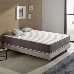 Le moins cher 😀 Matelas EXTRAFRESH 70x190 Mousse à Mémoire De Forme HD | Très épais 30 Cm | Accueil Latex + HR | 7 Zones Grand Confort | NATURALEX - Blanc 🤩