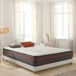 Top 10 😀 Matelas ZEN-PUR 70x190 Mousse à Mémoire De Forme HD | Très épais 25 Cm | Accueil Latex + HR | 7 Zones Grand Confort | NATURALEX - Blanc 🎁