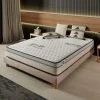Le moins cher 😉 Matelas VISCO CARBONE 70 X 190 Cm Mousse à Mémoire De Forme HD | Épais 30 Cm | Haut De Gamme | Maxi Confort | NATURALEX - Blanc 💯
