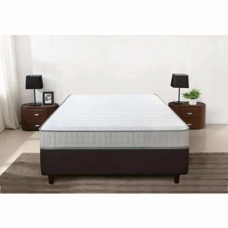 Bon marché ⭐ IZTOSS Matelas 140x190cm - Épaisseur 18 Cm - Luxe Matelas Mémoire De Forme Pour Adulte Enfant - 7 Zones De Confort Mousse Mémoire Adaptative (140x190x18cm) ❤️ – Image 2