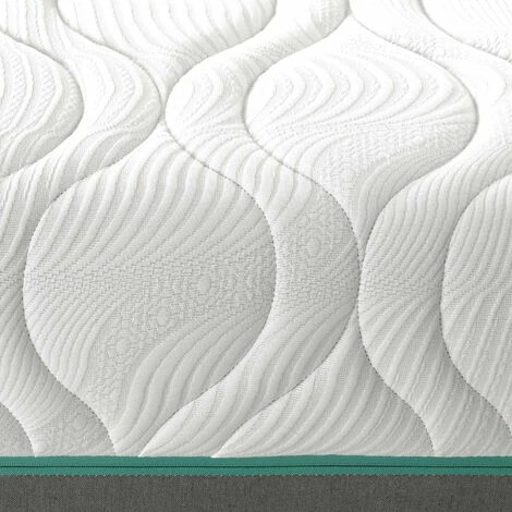 Acheter 🌟 Matelas Mémoire De Forme 160x200 Wellness Hybrid Hbedding - Mousse à Effet Mémoire De Forme, Latex, 25cm D'épaisseur - Blanc 🌟 – Image 5