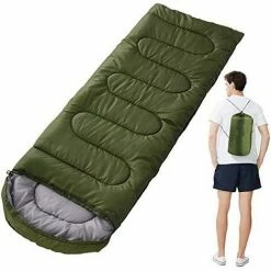 Top 10 😍 TINOR Ultralight Enfant Adulte Duvet, Sac De Couchage Froid Pour Camping Hiking Trekking Randonnée Extérieur Compact Sac De Couchage - Unisexe Vert(0.7kg) 👏