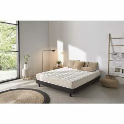 Meilleure vente 👍 Dmora Superior Double Français, Structure En Mousse à Mémoire Et Gel, Orthopédique Et Anatomique Avec Une Capacité Portante Moyenne/rigide, Cm 140x200 Hauteur 22 🥰