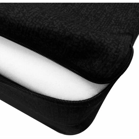 Coupon 😉 INLIFE Matelas En Mousse Pliable En 3 Sections 190 X 70 X 9 Cm Noir ✔️ – Image 4