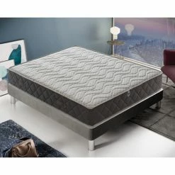 Offres 😍 ILOVESLEEP Matelas à Mémoire De Forme - 11 Zones De Confort - Housse Silver Safe 80x190 ⭐